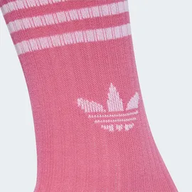 adidas 3-Stripes Crew Socken 6er Pack Weiß 28-30