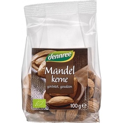 dennree Mandeln geröstet & gesalzen bio 100g