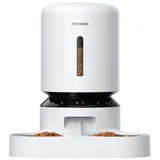 PETLIBRO Granary Futterspender mit Doppelnapf Wifi, 5L(weiß)