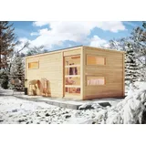 Woodfeeling Hygge inkl. 9 kW Ofen + Steuergerät Easy Finnisch