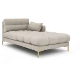Micadoni Chaiselongue, Beige, Textil, 102x75x185 cm, Hergestellt in Europa, Wohnzimmer, Sessel, Relaxliegen
