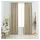 vidaXL Verdunkelungsvorhänge mit Haken 2 Stk. Beige 140x245cm