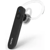 Philips SHB1603/10 - Mono Headset Bluetooth - Kabellos Telefonieren - Weichgel-Ohrstöpsel - Schwarz, 1,6 x 3,6 x 2,2 cm - Schwarz/Gold