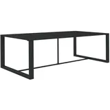 vidaXL Garten-Esstisch 120 x 60 x 66 cm Anthrazit