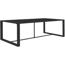 vidaXL Garten-Esstisch 120 x 60 x 66 cm Anthrazit