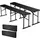 Vevor Mannschaftsbank 182 x 0 x 0 cm Schwarz