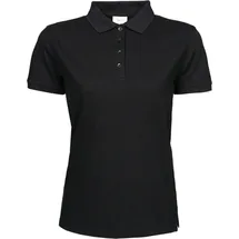 Tee Jays Piqué Polo Schwarz L