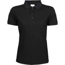 Tee Jays Piqué Polo Schwarz L