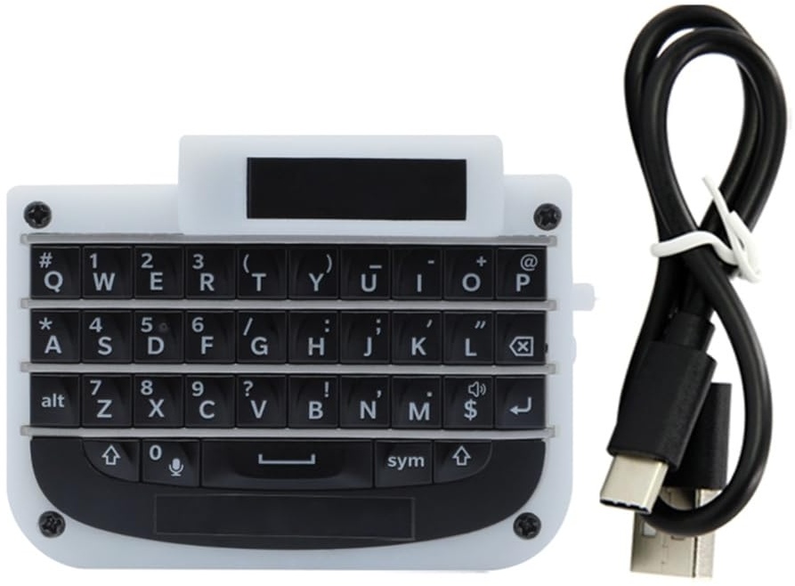 LiLiTok T-Keyboard TFT-LCD-Bildschirm ESP32-C3, Mini-Tastatur 2.4G WiFi Bluetooth-kompatibel Wireless Keypad H556 DIY Tastatur für -Pad Phone Tablet