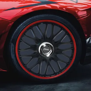 Radkappen Radzierblenden Orden Red PRO 4 Stück (14 Zoll)