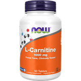 NOW Foods L-Carnitin 1000 mg 50 Tabletten