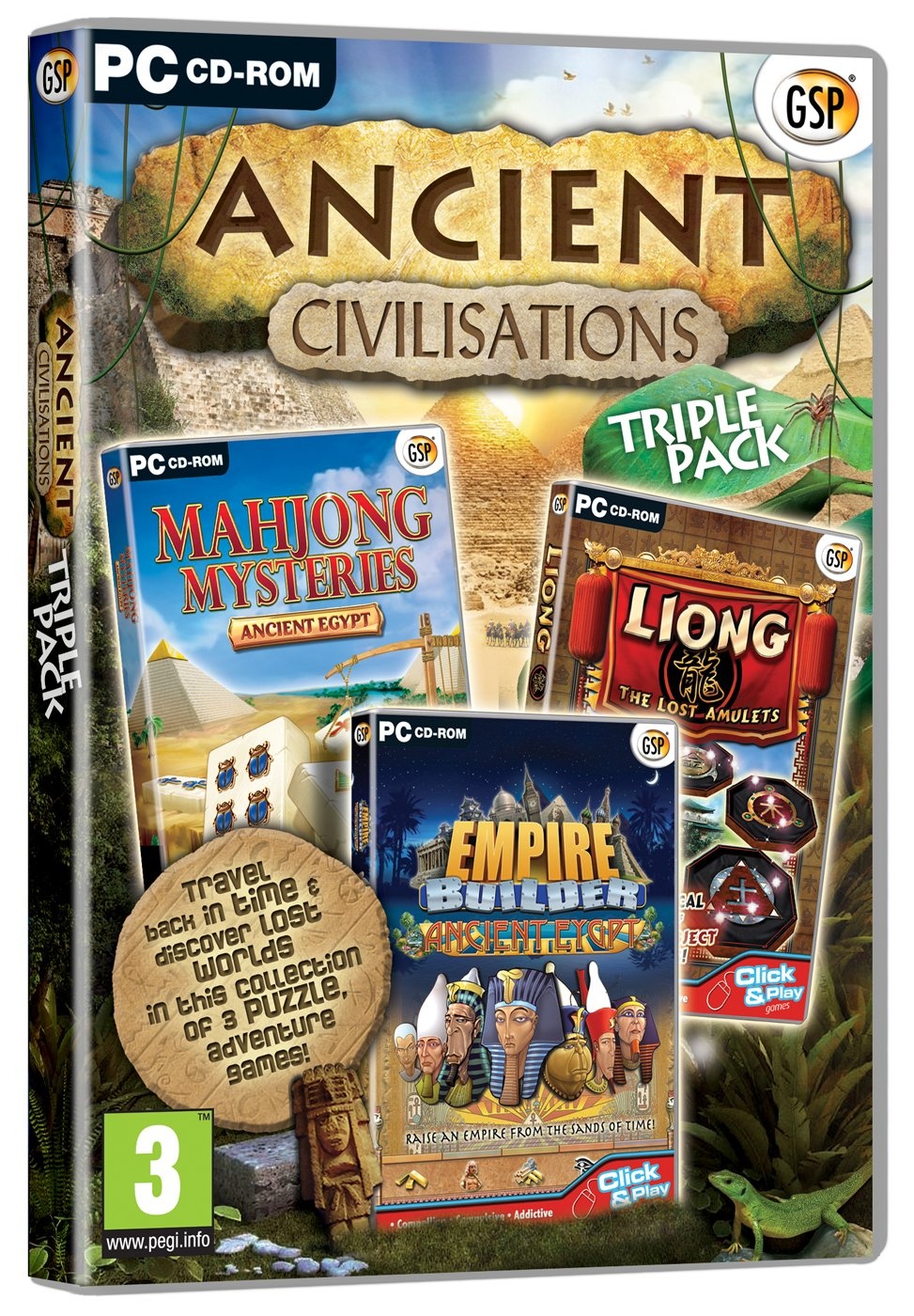 Ancient Civilisations: Triple Pack  [UK Import] (Neu differenzbesteuert)