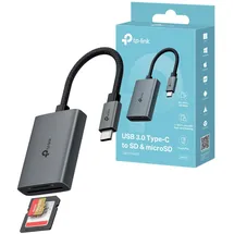 TP-Link kartenlesegerät 3.0, Adapter UA430C, USB-C 3.0, extern, für SD- und microSD-Karten