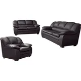 Cotta Couch 3-2-1 Garnitur 2-Sitzer + 2,5-Sitzer Braun