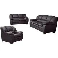Cotta Couch 3-2-1 Garnitur 2-Sitzer + 2,5-Sitzer Braun