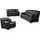 Cotta Couch 3-2-1 Garnitur 2-Sitzer + 2,5-Sitzer Braun