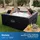 BESTWAY Stockholm AirJet 164 x 164 x 65 cm Schwarz