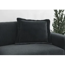 TRENDMANUFAKTUR Kissenbezug Bourbon 70 x 70 cm Grau