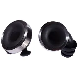 Limousine Earplugs Earplugs Knops Smooth Black - Gehörschutz