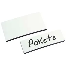 Eichner Magnetschilder 75 x 20 mm Weiß
