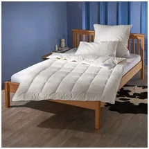 Traumschlaf Traumschlaf, Duvet, Baumwollduvet 4-Jahreszeiten (2390 g, Baumwolle, Füllung: 100% Baumwolle 200x200 cm