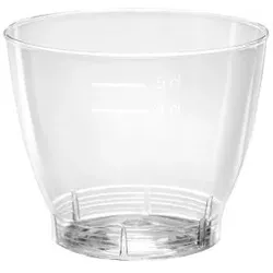 1600 Dessertschale Crystallo Schnapsbecher 6,5 cl Transparent PLA