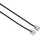 Hama Modularkabel Stecker 6p4c/Stecker 6p4c - 1x RJ11-Stecker 6p4c] 3m Schwarz