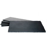 MamboCat Platzset 6er Set Schieferplatte 17x34 cm - 23464646 schwarz