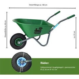 Trutzholm Kinderschubkarre Lokomotive