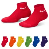 Nike 6er Pack Ankle Socken Kinder Mehrfarbig 34-38