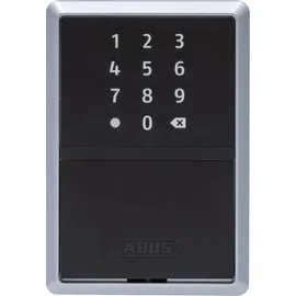 ABUS Schlüsseltresor Smart KeyGarageTM – per App mit Smartphone oder per Zahlencode bedienbar – Bluetooth Schlüsselsafe für 20 Schlüssel – zur Wandmontage, Schwarz