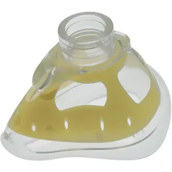 VBM Bi-Maske mit Silikonlippe verschiedene Größen - Größe 3 Erwachsene klein gelb