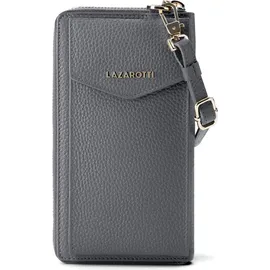 lazarotti Bologna Leather Geldbörse grau