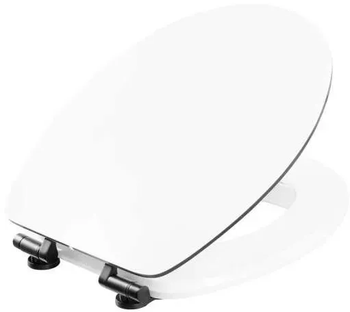 Cornat WC-Sitz WHITE MATT STEEL - Cornat WC-Sitze