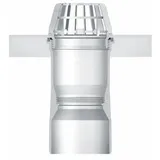 ACO Entwässerungsanschluss mit Laubfang für den Lichtschacht