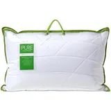 Homescapes Bio-Bambus-Kopfkissen 50 x 75 cm Weiß
