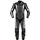 Spidi Sport Warrior Pro, Perforierte 1-Teiler Motorrad Lederkombi, schwarz-weiss, Größe 50