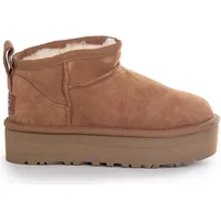 UGG Australia UGG Kids CLASSIC ULTRA MINI PLATF HellBraun - Braun/Weiß - 31 EU 31 EU