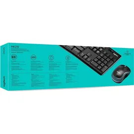Logitech MK270 Wireless Tastatur-Maus-Set US DE