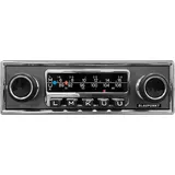 Blaupunkt Frankfurt Stereo MB, 1-DIN Autoradio, Oldtimer-Design mit Nadelstreifenfront und Chromrahmen, DAB+, Bluetooth, USB, Aux-Eingang, Lenkradfernbedienung, Sub-Out, 4x50Watt, 12v