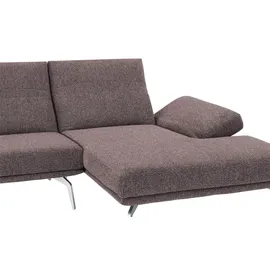 KOINOR Eckcouch Mikrofaser 3-Sitzer Rosa/Pink