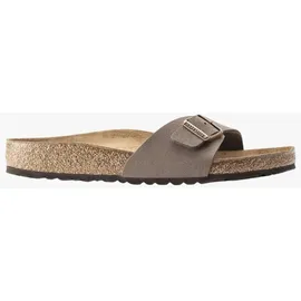Birkenstock Madrid Birko-Flor Nubuk schmal mocca 46