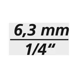 Fortis Hebel-Umschaltknarre 1/4\"145mm 72Zähne FORTIS
