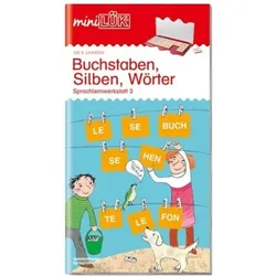 LÜK 244165 miniLÜK-Buchstaben, Silben, Wörter