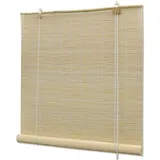 vidaXL Bambusrollo Natur 120 x 220 cm beige