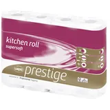 wepa 176020 Küchenrolle Prestige, 3-lagig, hochweiß