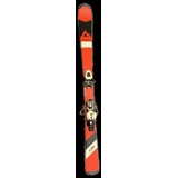 Mc Kinley McKinley Unisex Jugend Team 7 Ski-Set, Rot/Schwarz, 130