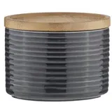 Ladelle STAX Vorratsdose anthrazit 9 cm