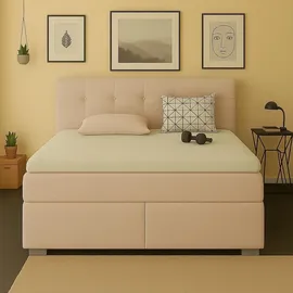 A&J MöbelLand TOM 120 x 200 cm Beige