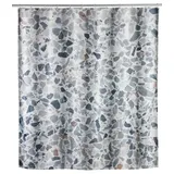 Wenko Duschvorhang Terrazzo 180 x 200 cm mehrfarbig